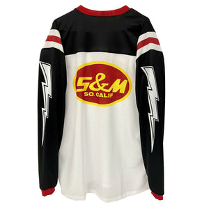 S&M Retro Oval Race Jersey by HotShoppe - Adult 2XL - USA Made