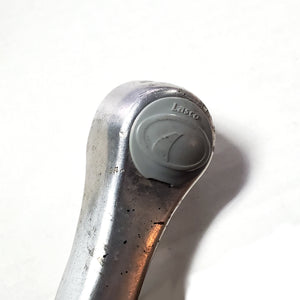 Lasco Crank Dust Caps f/ square taper cranks - Gray
