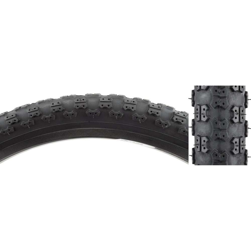 12-1/2 x 2-1/4" Kenda Comp 3 III Tread Tire - Black