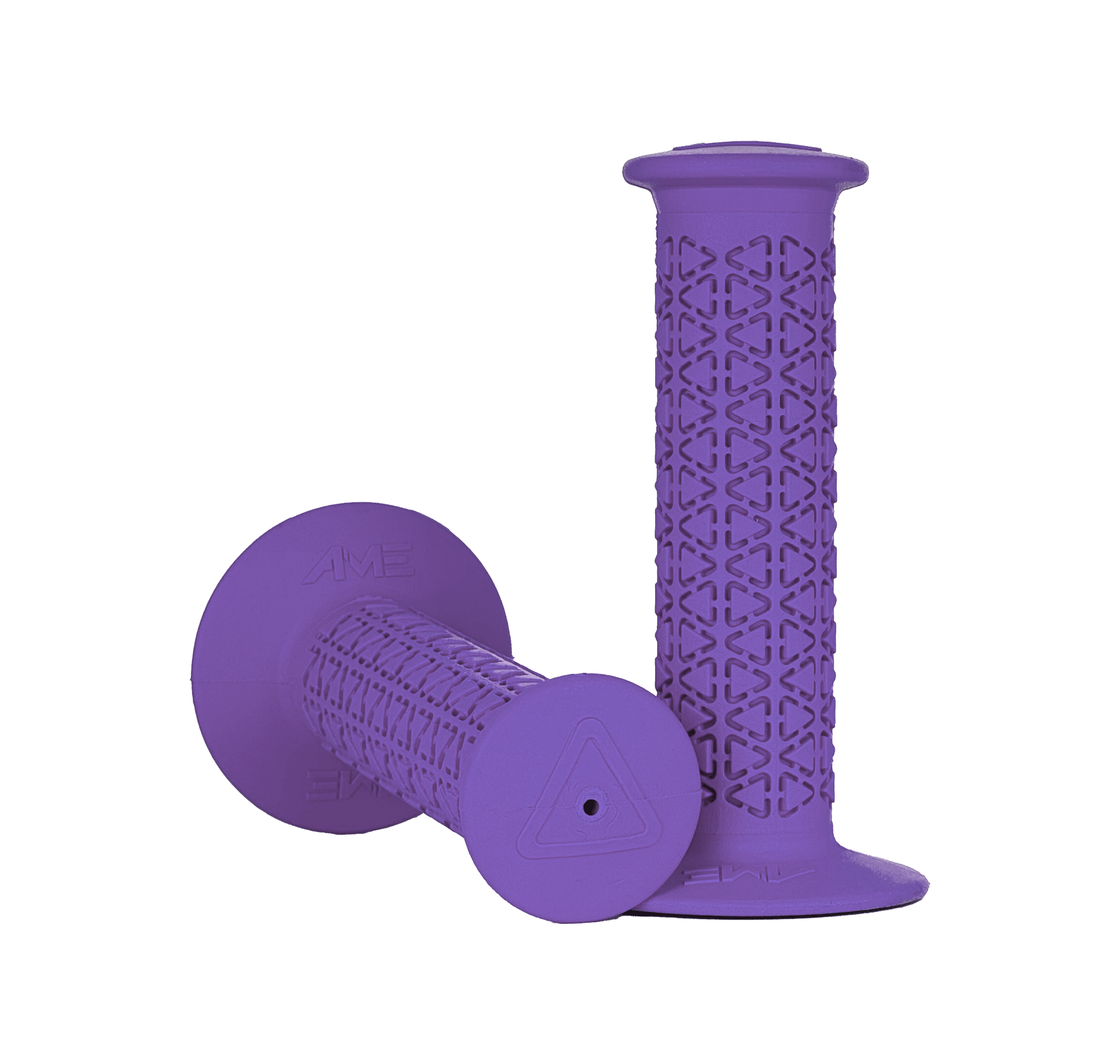 AME Rounds BMX Grips - Lavender - USA Made