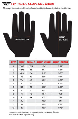 Fly Media BMX Gloves - Size 10 / Men's Large - Black/Gray