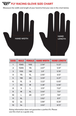 Fly Media BMX Gloves - Size 11 / Men's X-Large - Black/Gray