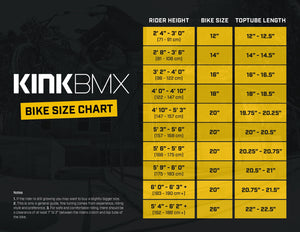 Kink Gap - 20" Complete BMX Bike - 20.5"TT - Matte Raven Blue