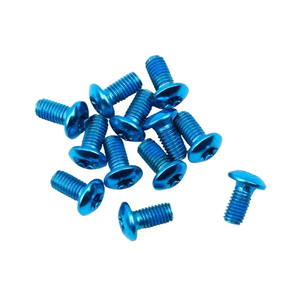 Miles Wide Disc Rotor Bolts - 12 Pack - Blue