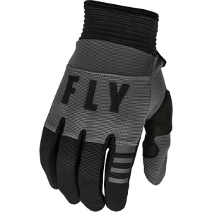 Fly F-16 BMX Gloves - Size 1 / Youth XXX-Small - Gray/Black