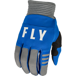 Fly F-16 BMX Gloves - Size 1 / Youth XXX-Small - Blue/Gray