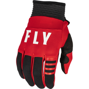 Fly F-16 BMX Gloves - Size 3 / Youth X-Small - Red/Black