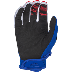 Fly F-16 BMX Gloves (2022) - Size 2 / Youth XX-Small - Red / White / Blue