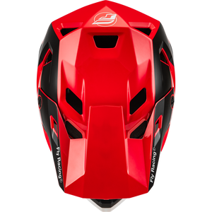 Fly Rayce Full Face BMX / DH Helmet - sz Adult M - Red/Black/White