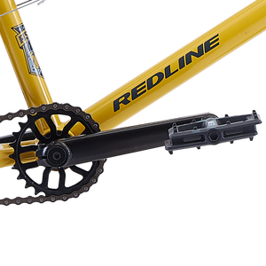Redline Asset 20" Complete BMX Bike - 20.75"TT - Mustard Yellow