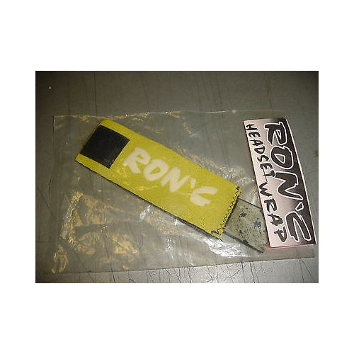 Ron'C BMX Headset Wrap / Dust Seal - Yellow - NOS