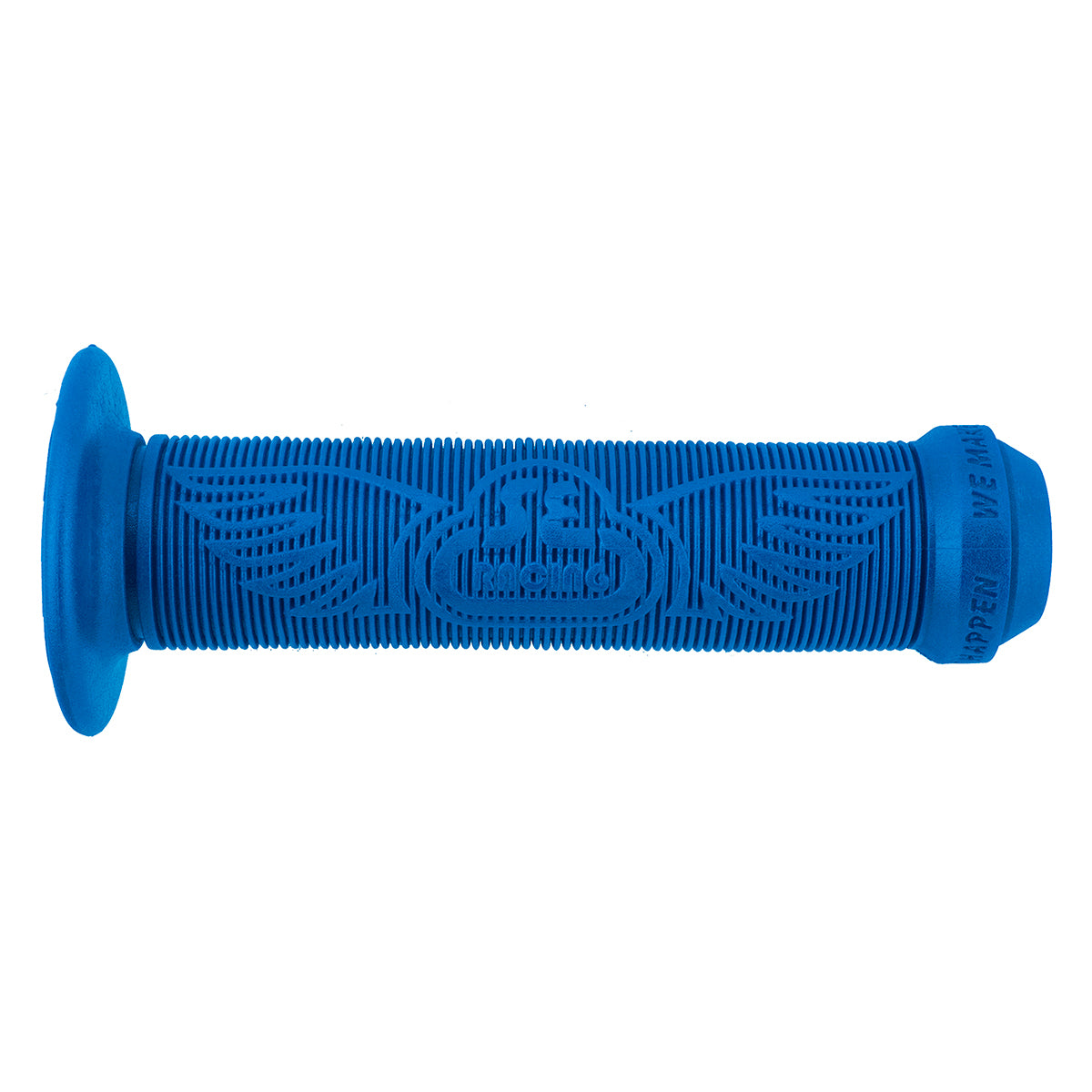 SE Racing Wing BMX Grips - Flanged - Blue