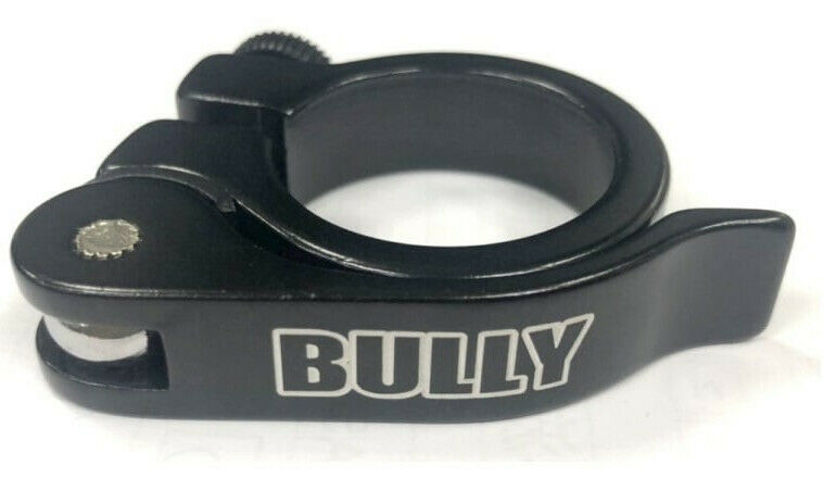 Bully Bikes Quick Release BMX Seat Post Clamp - 28.6mm - Black