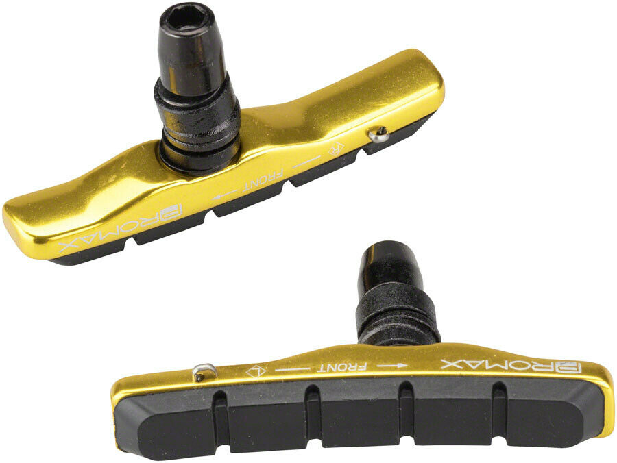 Promax B-1 Cartridge BMX Threaded BMX Brake Pads - Gold