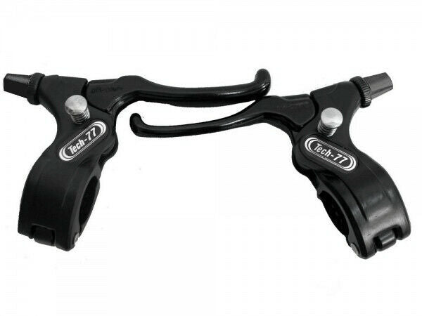 Dia Compe Tech-77 Hinged Locking BMX Brake Lever - Pair - Black/Black