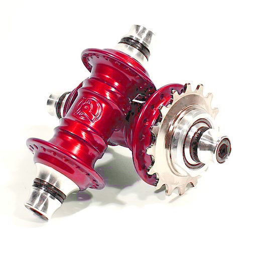 Profile Race Mini Cassette Hubset - 36H - Red - USA Made