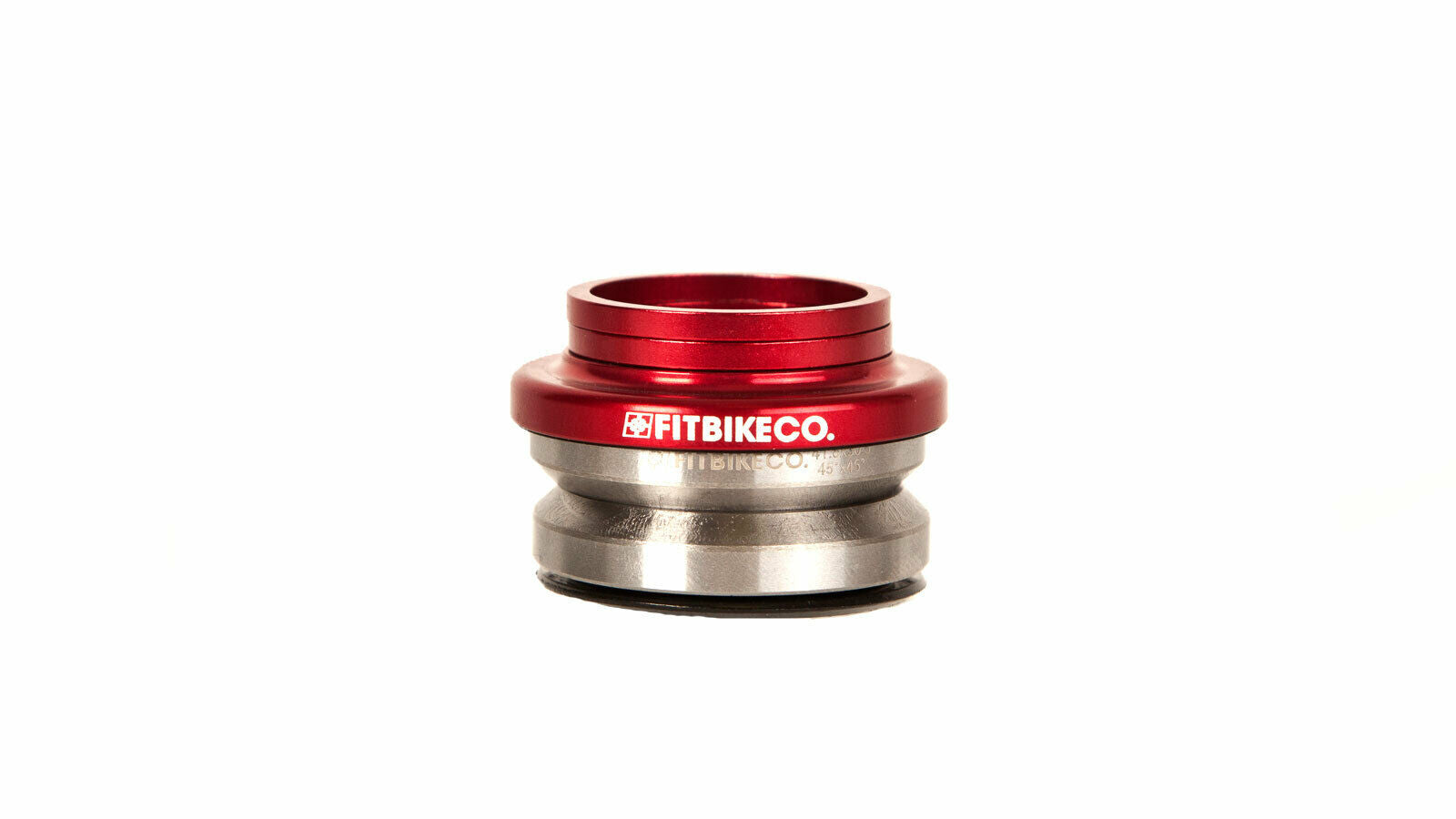 Fit BMX 1-1/8" Integrated BMX Headset for 45/45 - Blood Red