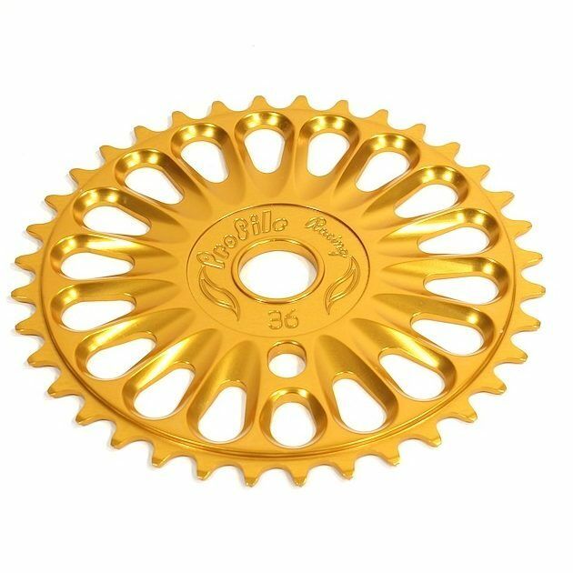 Profile 36t Imperial BMX Sprocket / Chainwheel - Gold - USA Made