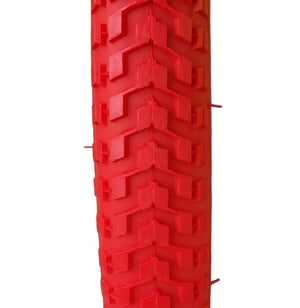 20x1.75 CST Snakebelly BMX tire - Red w /Skinwall