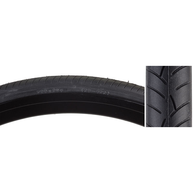 700x28c Vee Rubber Smooth Road Tire (V055) - 90psi - All Black