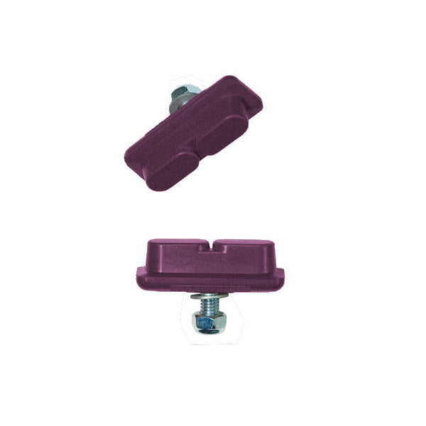 Kool Stop Continental Brake Pads - Tuff Pads - Purple - USA Made
