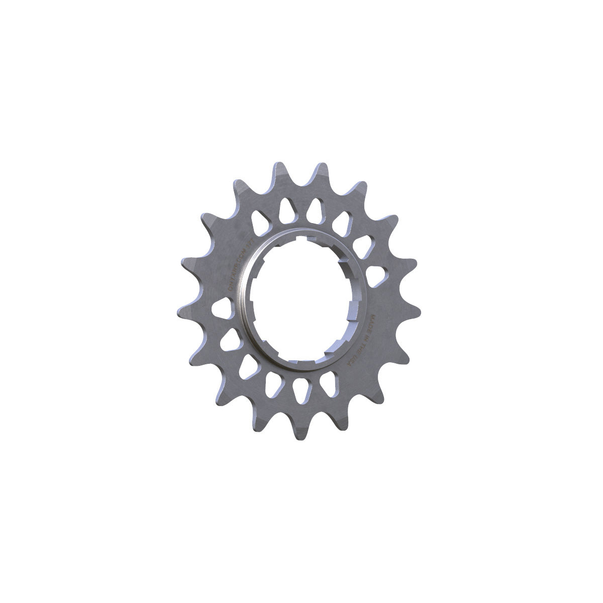 Onyx Racing 17t Stainless Steel Cog for BMX Cassette hubs - 3/32"