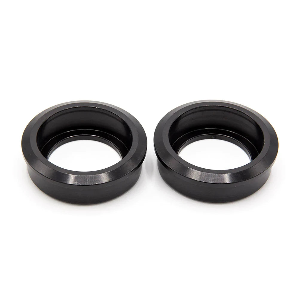 Theory American to Mid Bottom Bracket Cup Set - Aluminum - Black