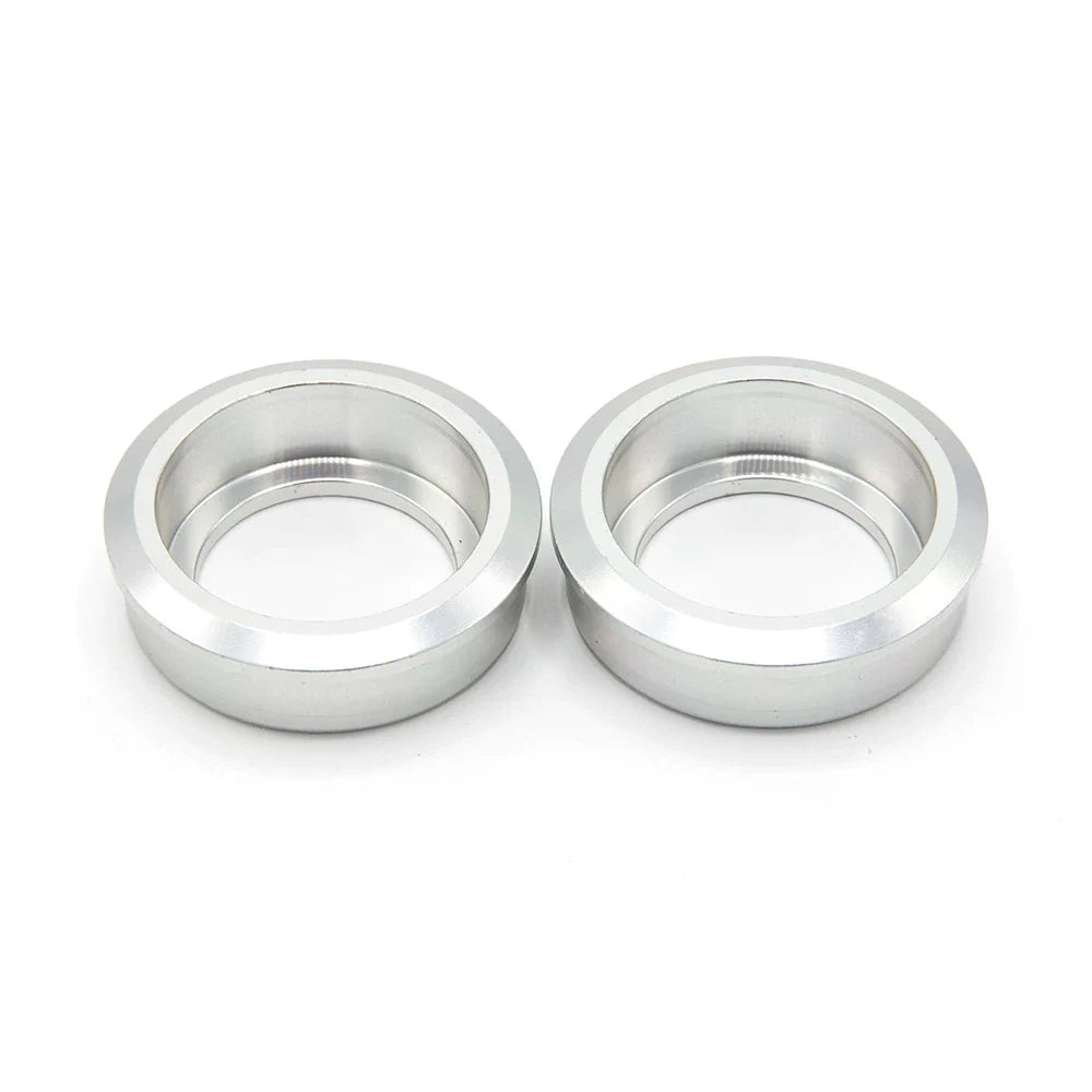 Theory American to Mid Bottom Bracket Cup Set - Aluminum - Silver