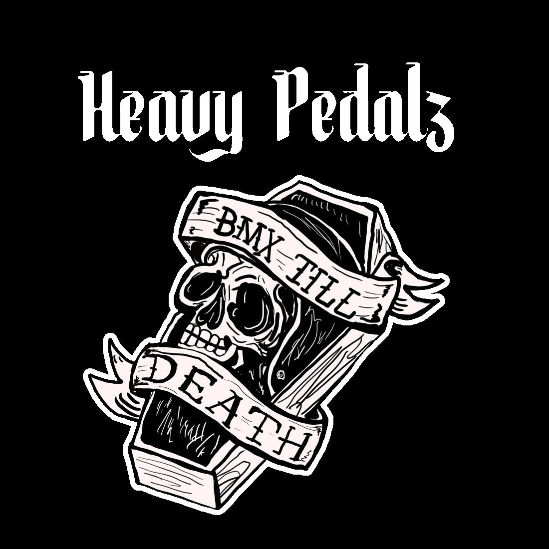 Heavy Pedalz "BMX Til Death" Short Sleeve Tee - Black