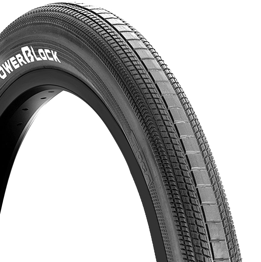 20x2.10 Tioga Power Block (PowerBlock) BMX tire - Black