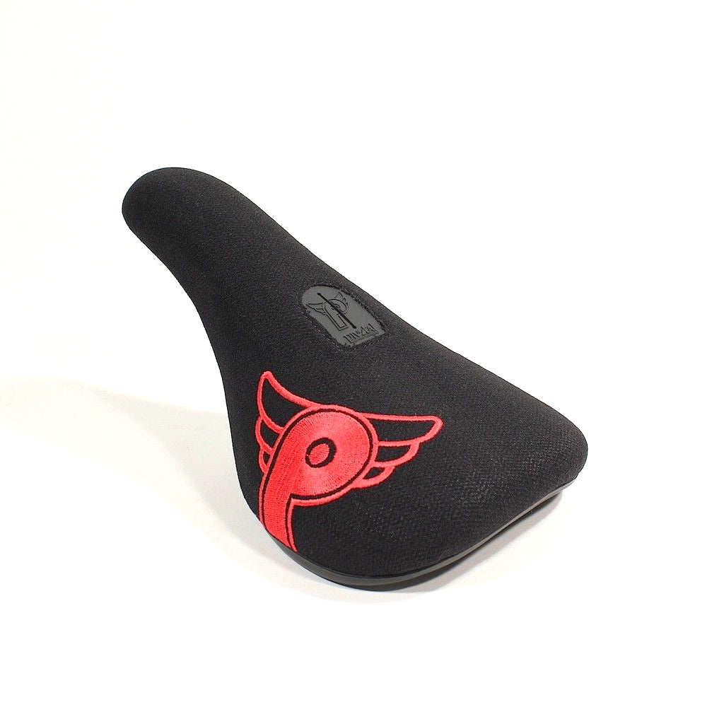 Profile Slim Padded Pivotal BMX Seat - Black & Red