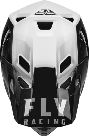 Fly Rayce Full Face BMX / DH Helmet (2023) - sz Youth L - Black & White