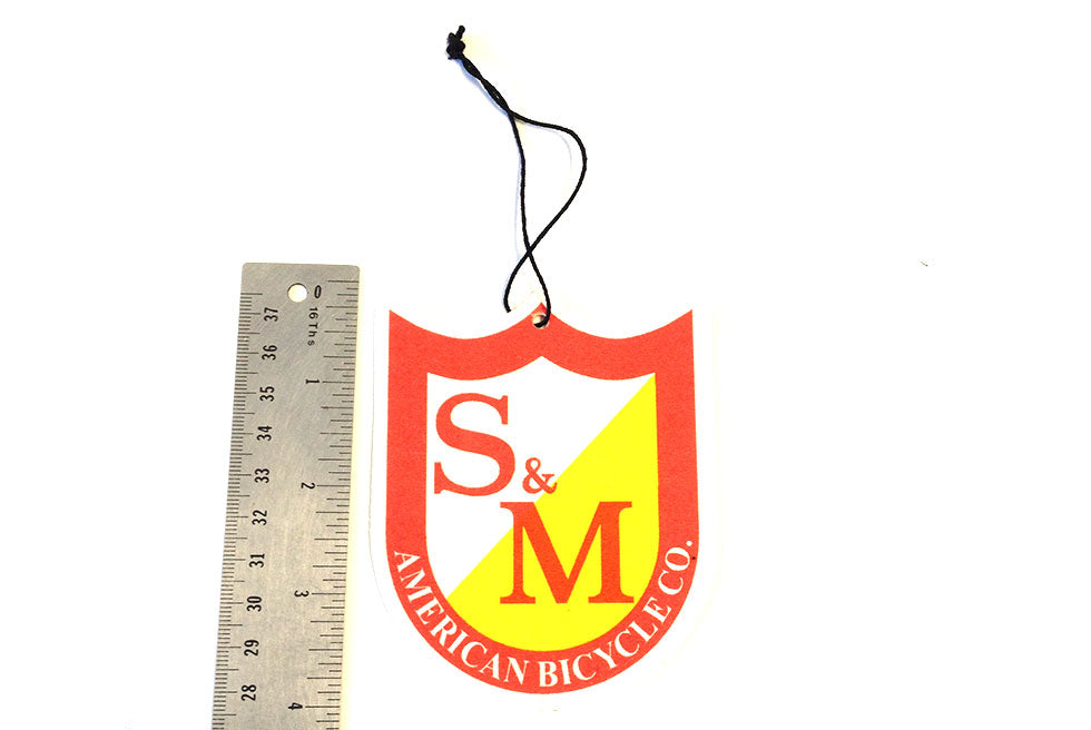 S&M BMX Shield Logo Air Freshener - Sport Scent