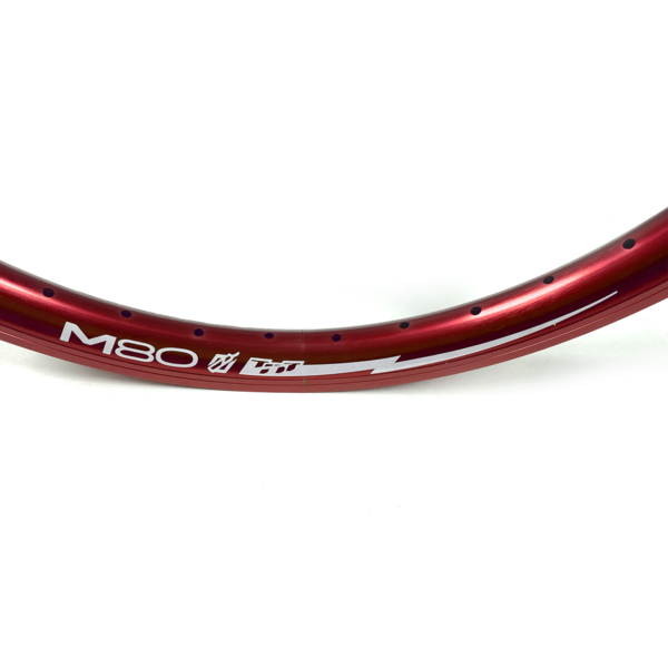 20" (406mm) TNT M80X Double Wall Rim - 28H - Red Anodized