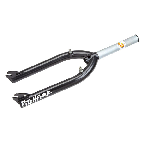 S&M Pitchfork 20" Threadless BMX Fork w/ 990 mounts Black Made in