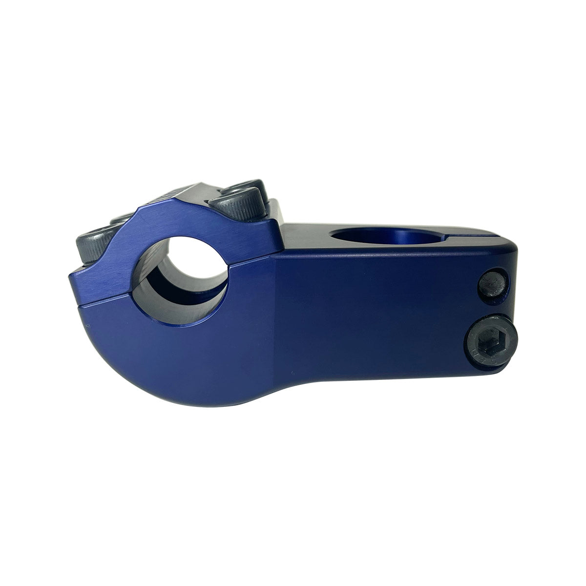 S&M Credence Turtleneck Top Load BMX Stem - 52mm - Blue Groove - USA Made