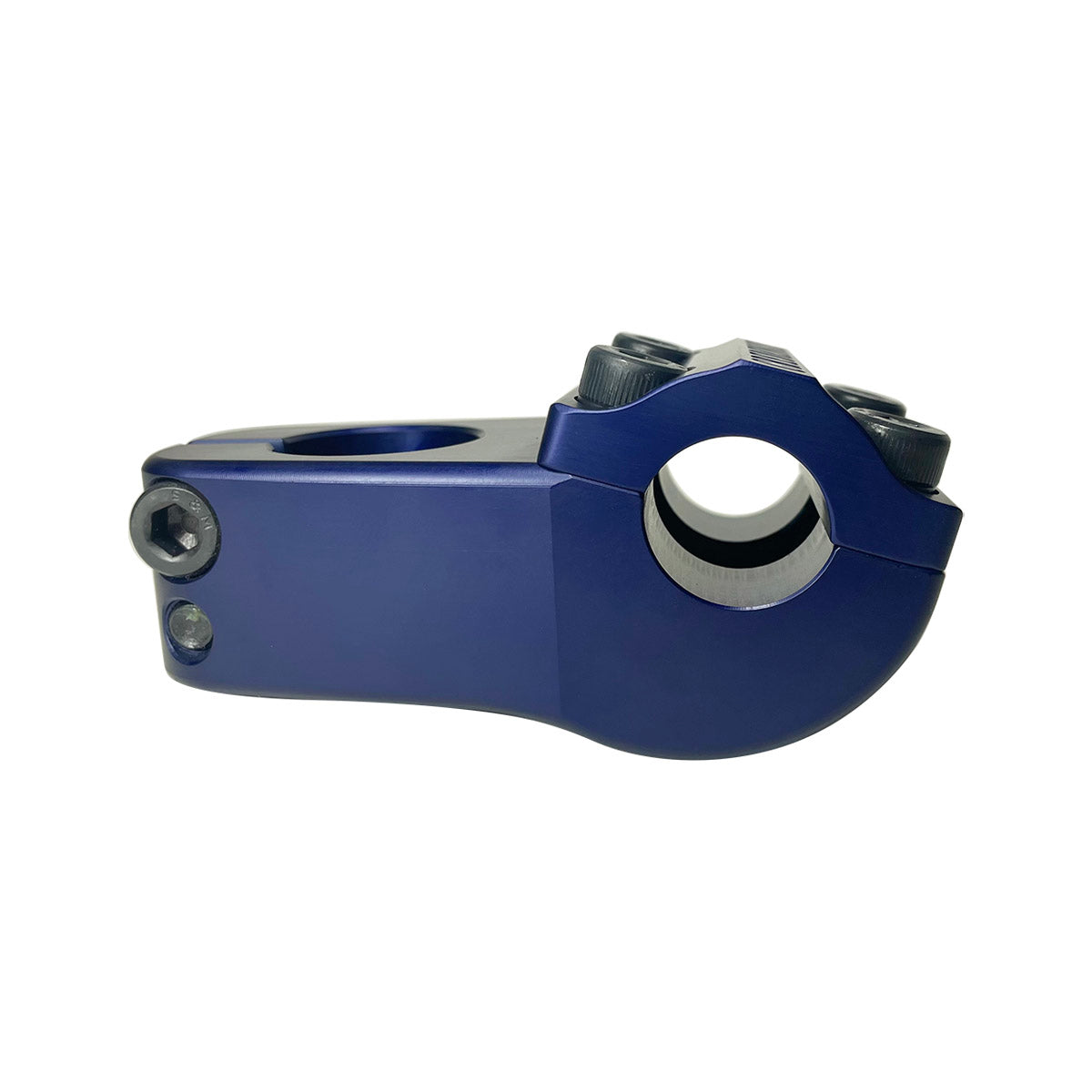 S&M Credence Turtleneck Top Load BMX Stem - 52mm - Blue Groove - USA Made
