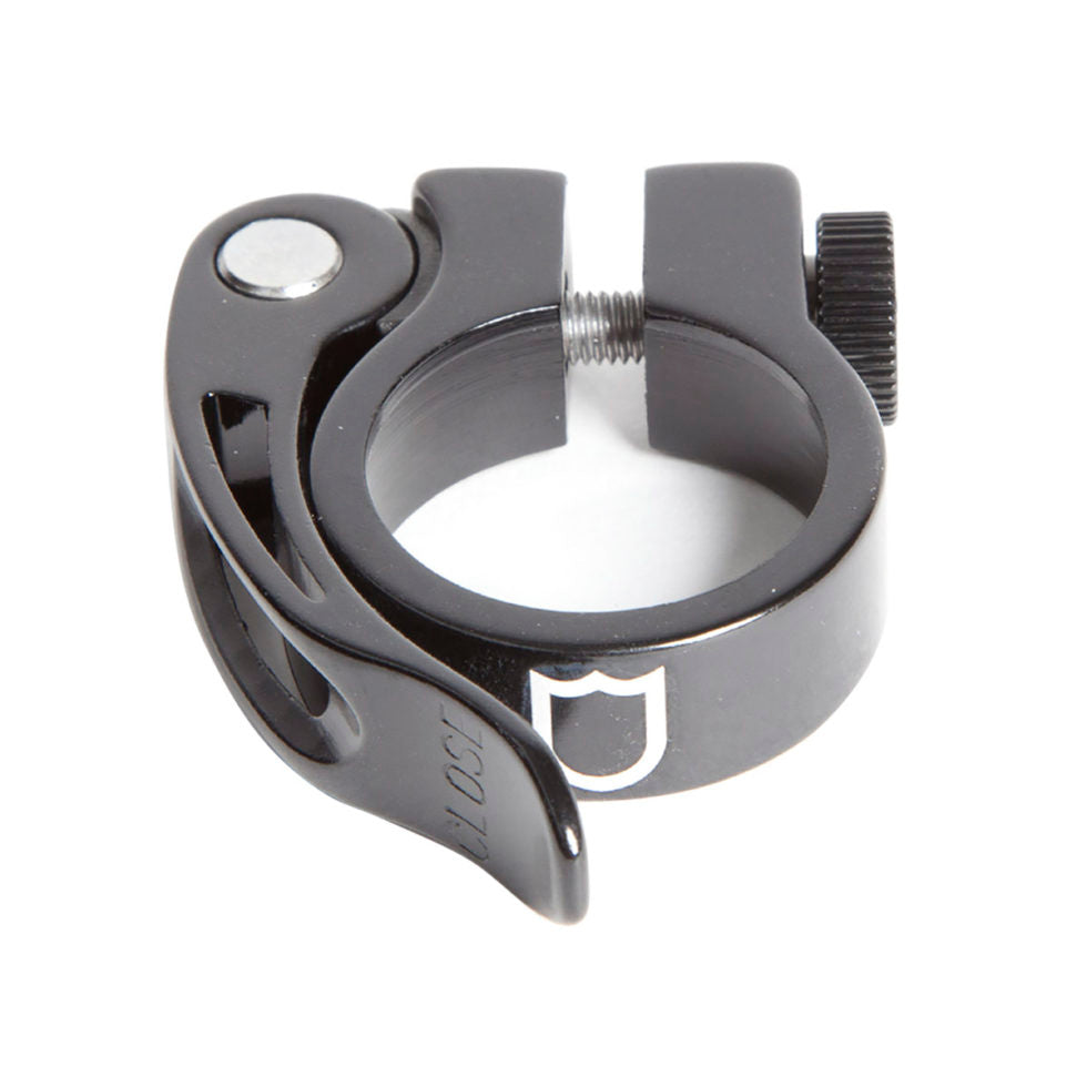 S&M Quick Release BMX Seat Post Clamp - 28.6mm (1-1/8") - Black