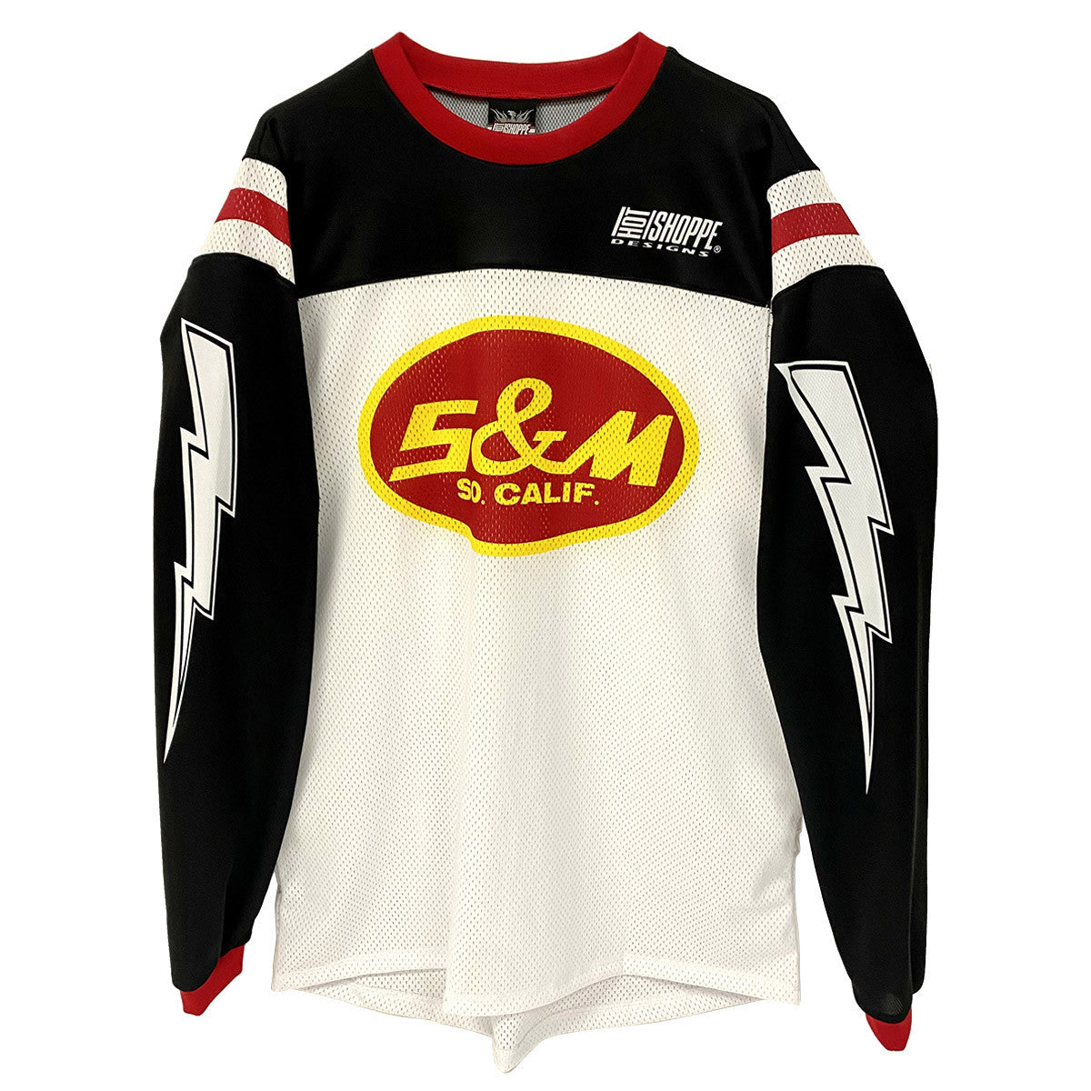 S&M Retro Oval Race Jersey by HotShoppe - Adult 4XL - USA Made