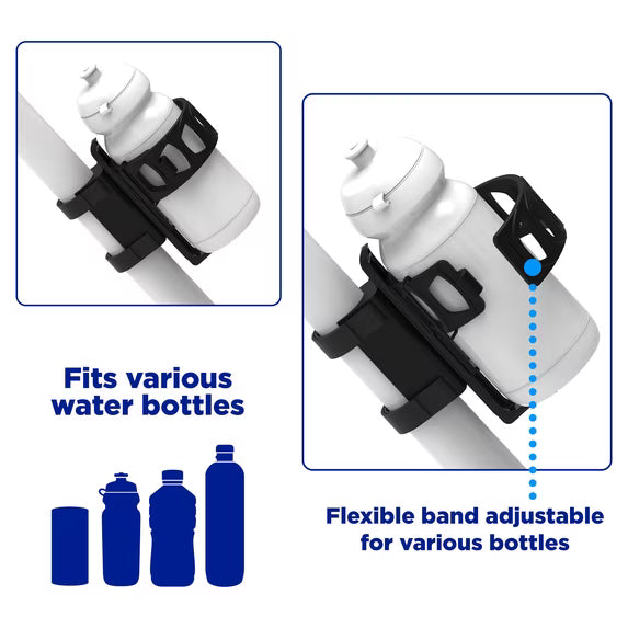 Zefal Pulse Expandable Water Bottle Cage w/ Universal Mount