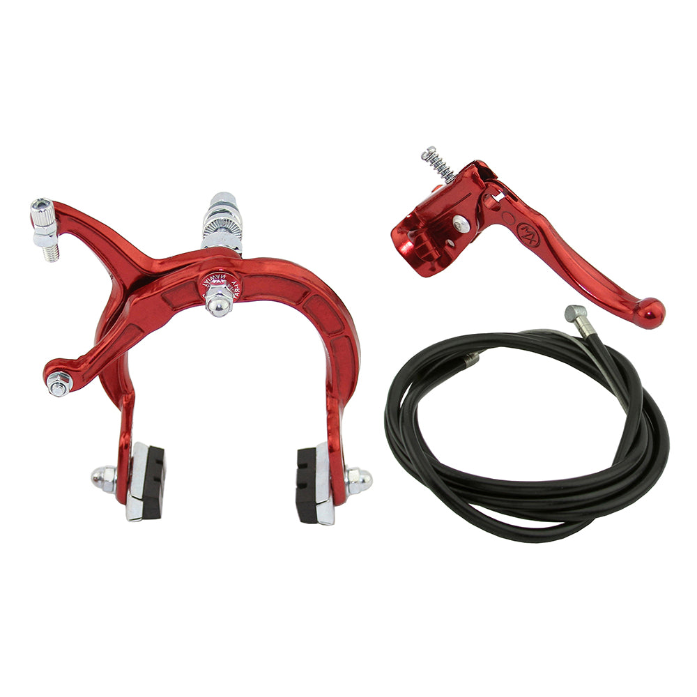 MX1000/Tech 3 Style BMX Brake System - Sidepull - Rear - Red