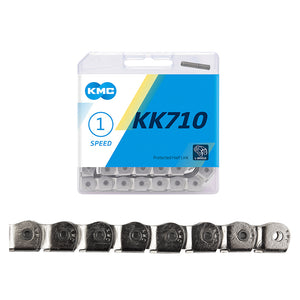 KMC Kool Knight KK710 Half-link Chain - 1/2"x1/8" - Silver
