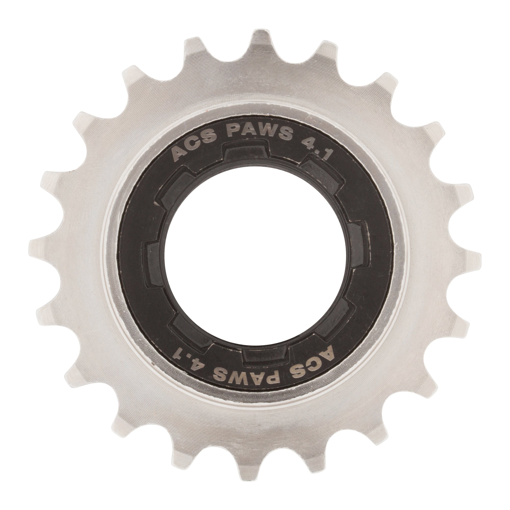 ACS Paws 4.1 20t BMX Freewheel - 1/8" & 3/32" - Black/Nickel
