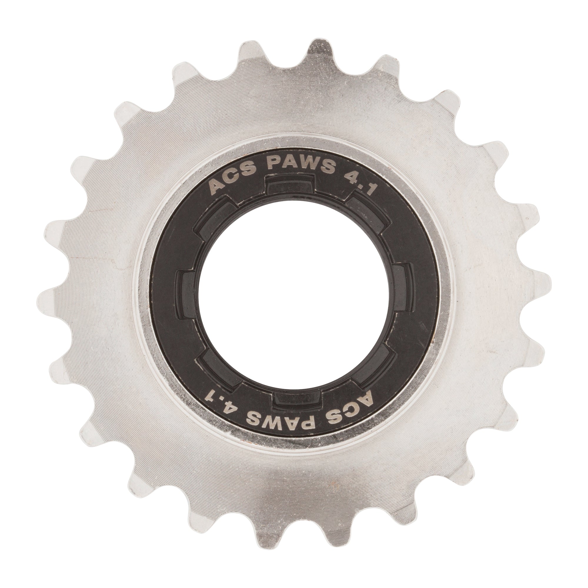 ACS Paws 4.1 22t BMX Freewheel - 1/8" & 3/32" - Black/Nickel
