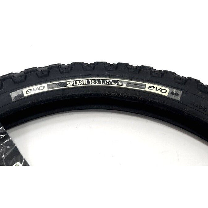 18x1.75 Evo Splash Comp 3 III tread BMX Tire Black By Vee Rubber