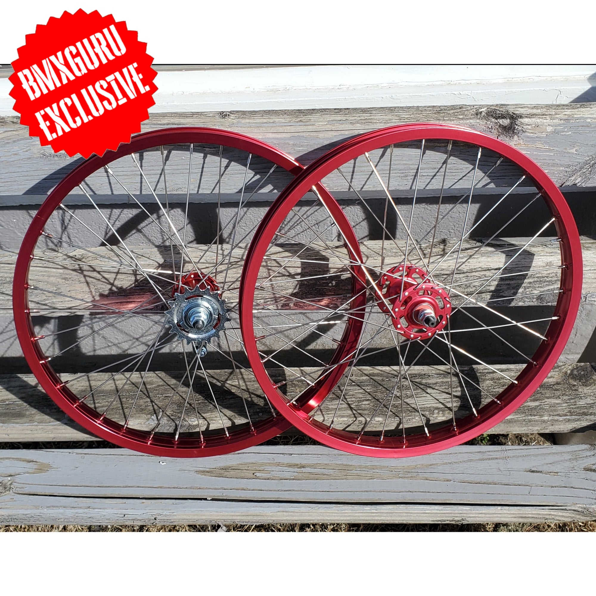 Bike Wheel 20in Bmx Rims ICAN Carbon 20 Inch Spoke Wheelset For