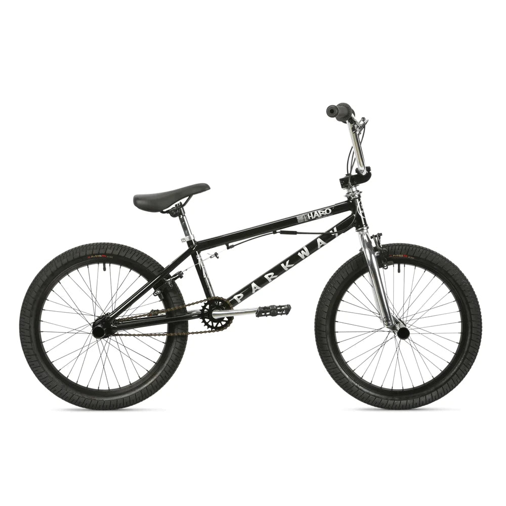 Haro Parkway DLX - 20" Complete BMX Bike - 20.3"TT - Black