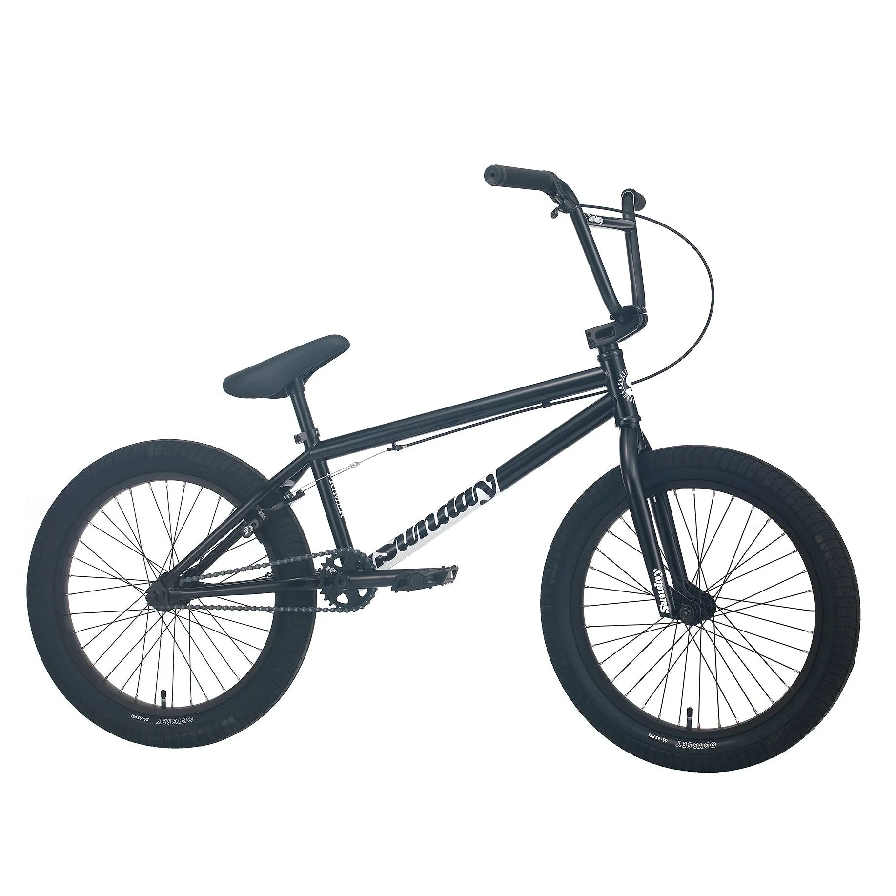 Sunday Primer - 20" Complete BMX Bike - 21"TT - Gloss Black