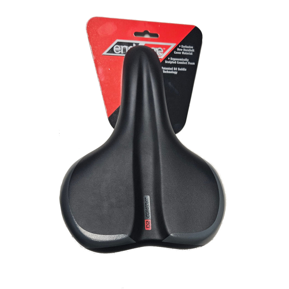 EndZone Velo VL 6375 City Comfort ATB Railed Seat Black BMXGuru C W Cycle