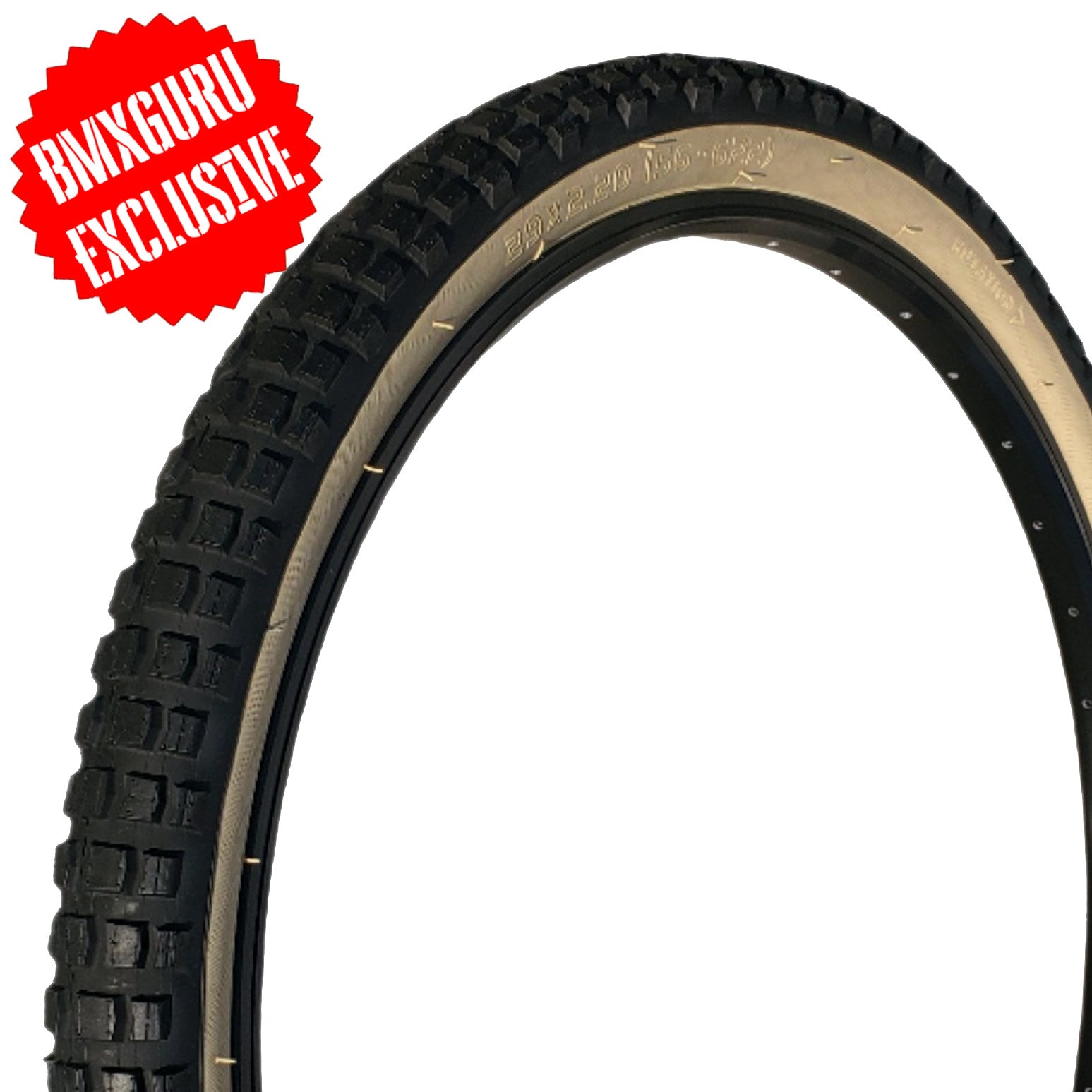 Duro Motocross-Grip Block Tread BMX Tire Black w